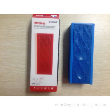 Jambox Style Mini Bluetooth Speaker with Rechargeable Battery with Handsfree Mic